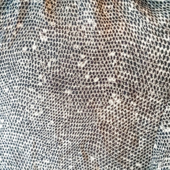 Michael Kors Snake Print Tunic Blouse - Picture 10 of 10